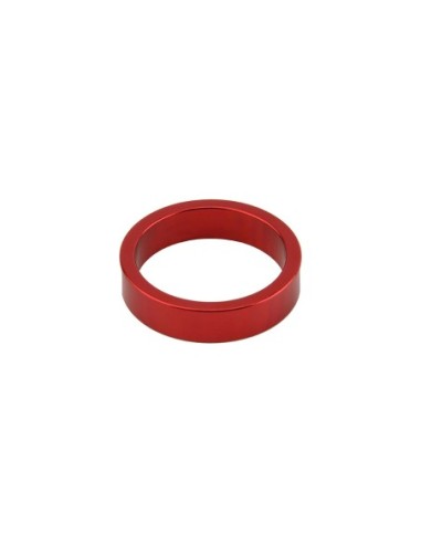 Headset Alloy Spacer 8mm x 1-1/8 Red.